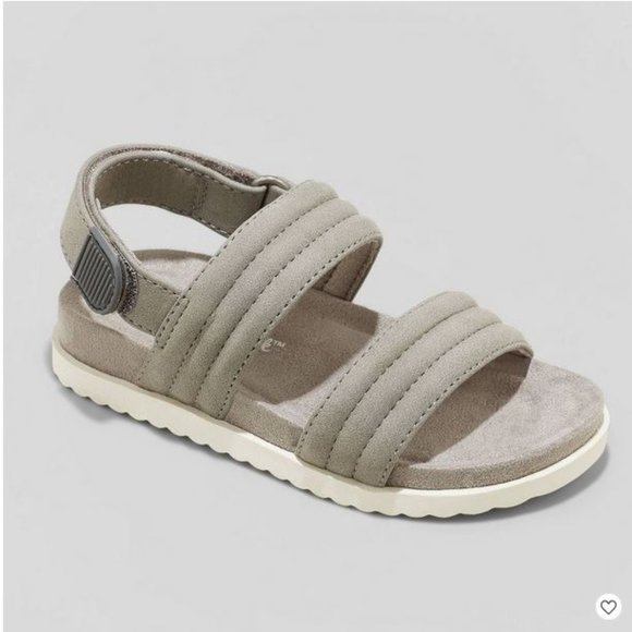 Cat & Jack Other - Cat & Jack Gray Kids Sandals
